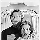 Jenny Agutter and Michael York in Logan's Run (1976)