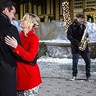 Dean Cain and Melissa Joan Hart in Broadcasting Christmas (2016)