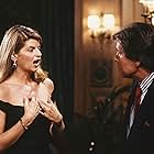 Kirstie Alley and Brian Bedford in Cheers (1982)