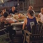 Vin Diesel, Jordana Brewster, Chad Lindberg, Michelle Rodriguez, Matt Schulze, Johnny Strong, and Paul Walker in The Fast and the Furious (2001)