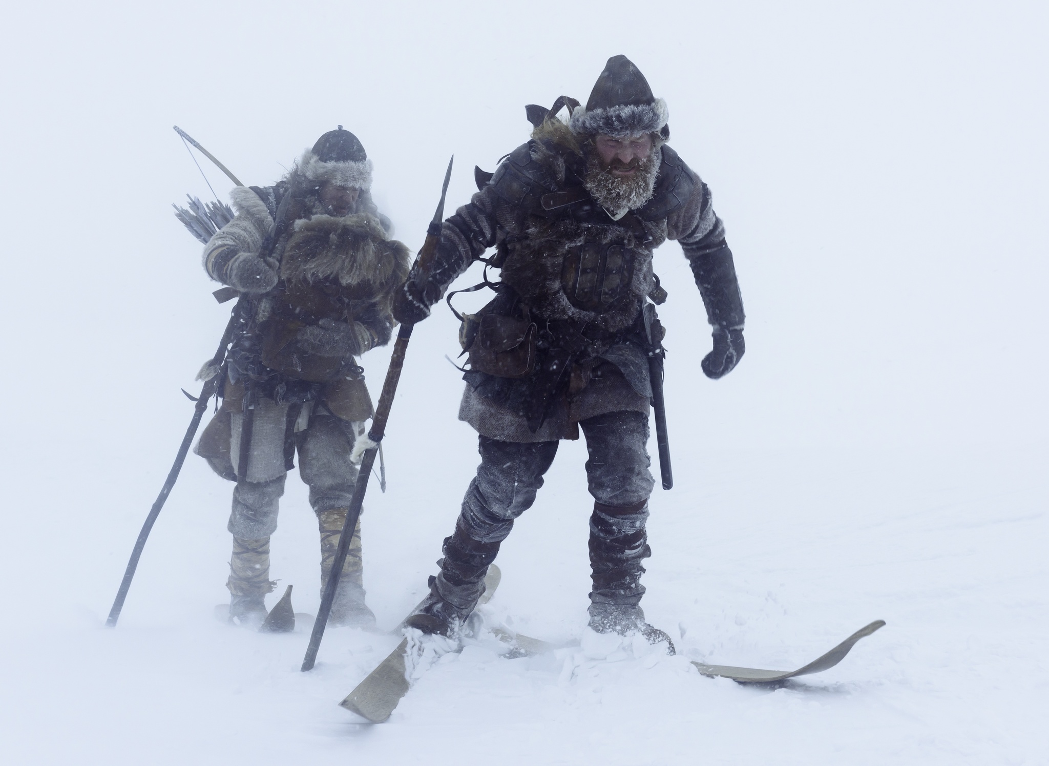 Jakob Oftebro and Kristofer Hivju in Birkebeinerne (2016)