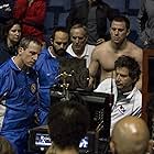 Steve Carell, Bennett Miller, Mark Ruffalo, and Channing Tatum in Foxcatcher (2014)