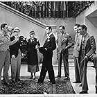 Cornelius Keefe, LeRoy Mason, J. Carrol Naish, George O'Brien, Charles Sherlock, Claire Trevor, and Max Wagner in The Last Trail (1933)