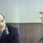 Mikhail Gluzskiy and Evgeniy Leonov in Dlinnoe, dlinnoe delo (1977)