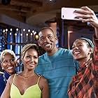 Will Smith, Jada Pinkett Smith, Willow Smith, and 'Gammy' Adrienne Banfield Norris in Red Table Talk (2018)