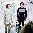 Jenny Agutter and Michael York in Logan's Run (1976)