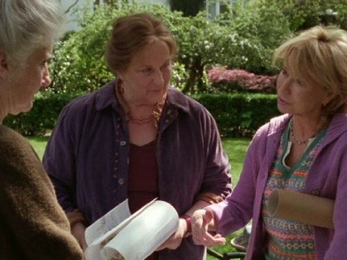 Pam Ferris, Felicity Kendal, and Phyllida Law in Rosemary & Thyme (2003)