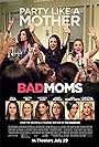 Jada Pinkett Smith, Christina Applegate, Mila Kunis, Kristen Bell, Kathryn Hahn, and Annie Mumolo in Bad Moms (2016)