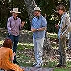 Paul Dano, Jonathan Dayton, Valerie Faris, and Zoe Kazan in Ruby Sparks (2012)