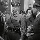 Arnoldo Foà, Fausta Mazzucchelli, Luisa Rossi, Aldo Silvani, and Alfredo Varelli in Imbarco a mezzanotte (1952)