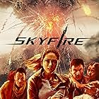 Jason Isaacs, Xueqi Wang, and Hannah Quinlivan in Skyfire (2019)
