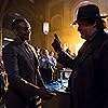 Donal Logue and Chris Chalk in Gotham (2014)