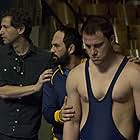 Bennett Miller, Mark Ruffalo, and Channing Tatum in Foxcatcher (2014)