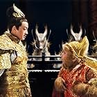 Peter Ho and Donnie Yen in Xi you ji: Da nao tian gong (2014)