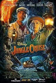 Paul Giamatti, Dwayne Johnson, Jesse Plemons, Edgar Ramírez, Emily Blunt, and Jack Whitehall in Jungle Cruise (2021)