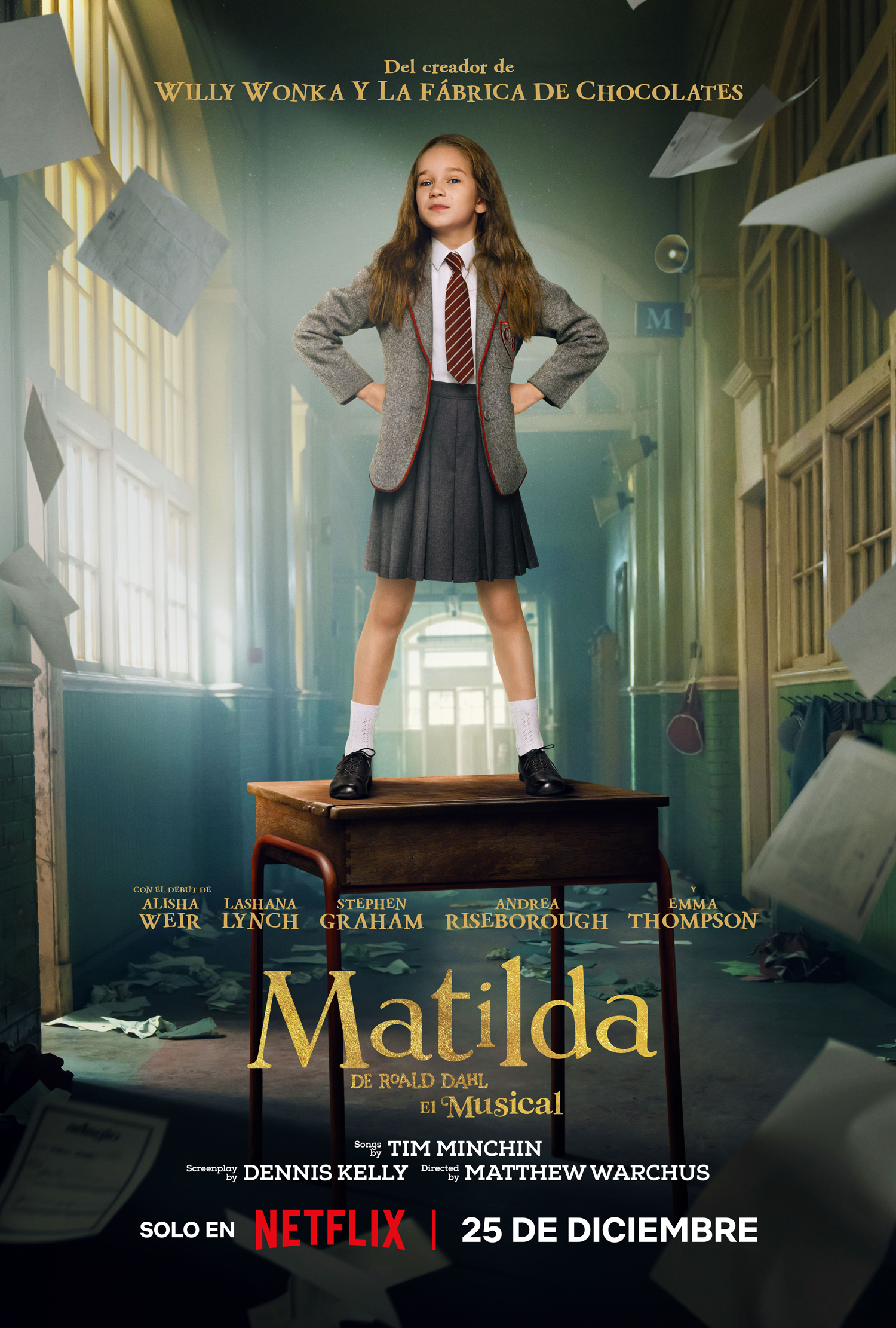 Alisha Weir in Matilda: The Musical (2022)