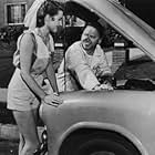 Mickey Rooney and Dianne Foster in Drive a Crooked Road (1954)