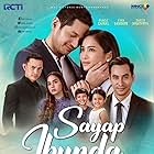 Bima Sena, Audrey Junicka, Evan Sanders, Darius Sinathrya, Aditya Herpavi, Bunga Zainal, and Raquel Katie Larkin in Sayap Ibunda (2020)