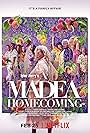 Cassi Davis, Jennifer Gibney, Tamela J. Mann, Brendan O'Carroll, Geneva Maccarone, Isha Blaaker, Tyler Perry, Gabrielle Dennis, David Mann, Brandon Black, and Candace Maxwell in A Madea Homecoming (2022)