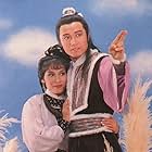 Michael Kiu Wai Miu and Pan Pan Yeung in She diao ying xiong zhuan (1983)