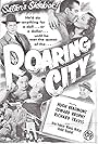 Hugh Beaumont, Edward Brophy, Wanda McKay, Richard Travis, and Joan Valerie in Roaring City (1951)