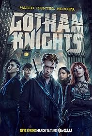 Olivia Rose Keegan, Fallon Smythe, Navia Ziraili Robinson, Oscar Morgan, and Tyler DiChiara in Gotham Knights (2023)