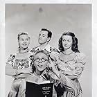 Warren Mills, Noel Neill, June Preisser, and Freddie Stewart in Campus Sleuth (1948)