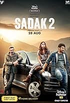 Sanjay Dutt, Alia Bhatt, and Aditya Roy Kapoor in Sadak 2 (2020)