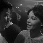 Leslie Caron and Tom Bell in The L-Shaped Room (1962)