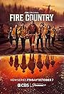 Billy Burke, Diane Farr, Jules Latimer, Kevin Alejandro, Max Thieriot, Jordan Calloway, and Stephanie Arcila in Fire Country (2022)