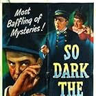 Eugene Borden, Micheline Cheirel, and Steven Geray in So Dark the Night (1946)
