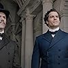 Henry Cavill and Sam Claflin in Enola Holmes (2020)