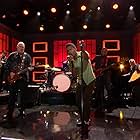 Conan O'Brien, Benjamin Booker, Steve Cropper, Mike Merritt, Jimmy Vivino, and Jimmy Vivino and the Basic Cable Band in Conan (2010)