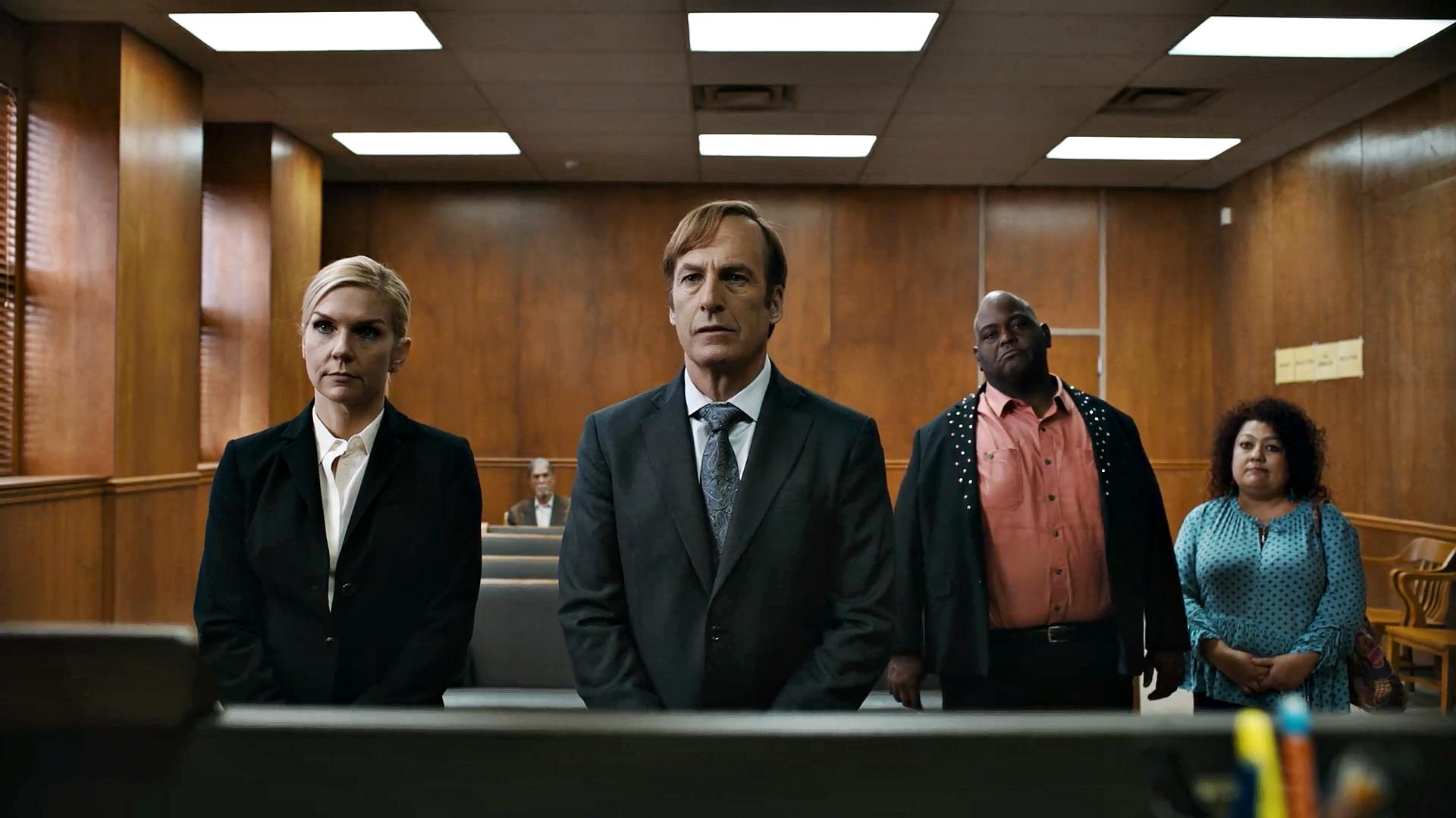 Bob Odenkirk, Rhea Seehorn, and Lavell Crawford in JMM (2020)