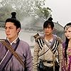 Wallace Huo, Ge Hu, and Yan Tang in Xian jian qi xia zhuang 3 (2009)