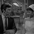 Tom Bell and Diane Clare in The L-Shaped Room (1962)