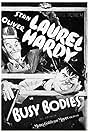 Oliver Hardy and Stan Laurel in Busy Bodies (1933)