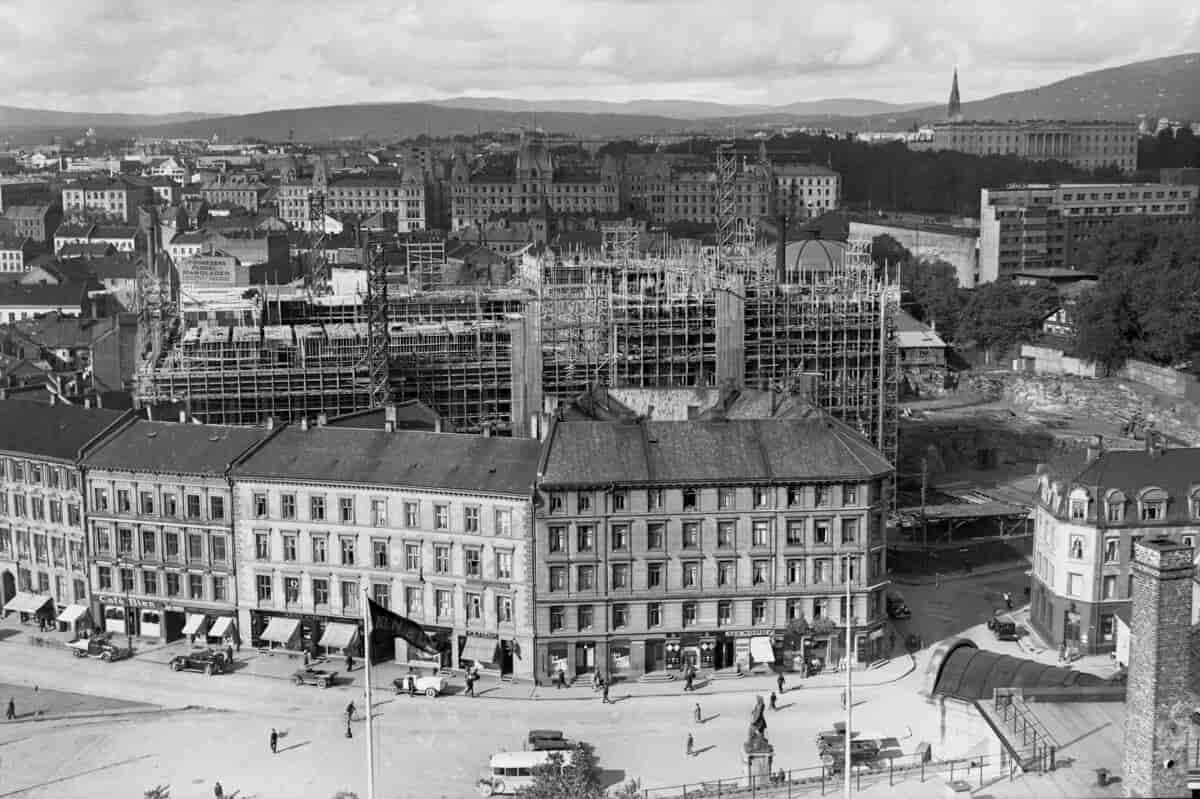 Byggingen av Oslo rådhus