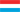 Flagge von Luxemburg