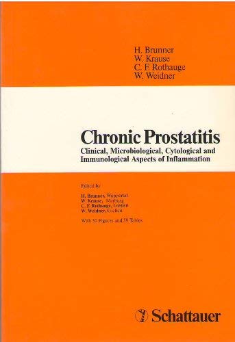 Beispielbild f�r Chronic Prostatitis: Clinical, Microbiological, Cytological and Immunological Aspects zum Verkauf von medimops