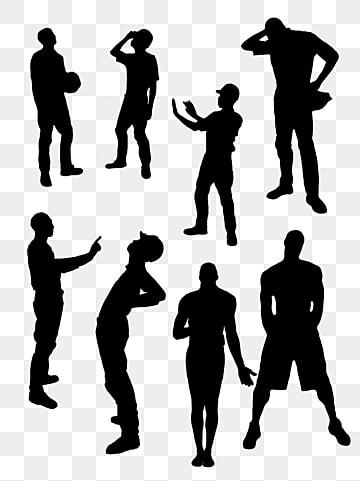 vector mensen silhouet foto, Vector Mensen Silhouet Vector Materiaal, Vector Mensen Silhouet Sjabloon Downloaden, Vector Mensen Silhouet PNG Afbeelding