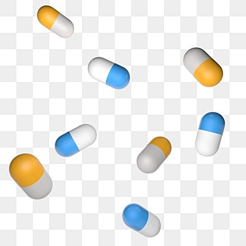 scattered capsule and pill deduction free material, Pill, Capsule capsule pill png image