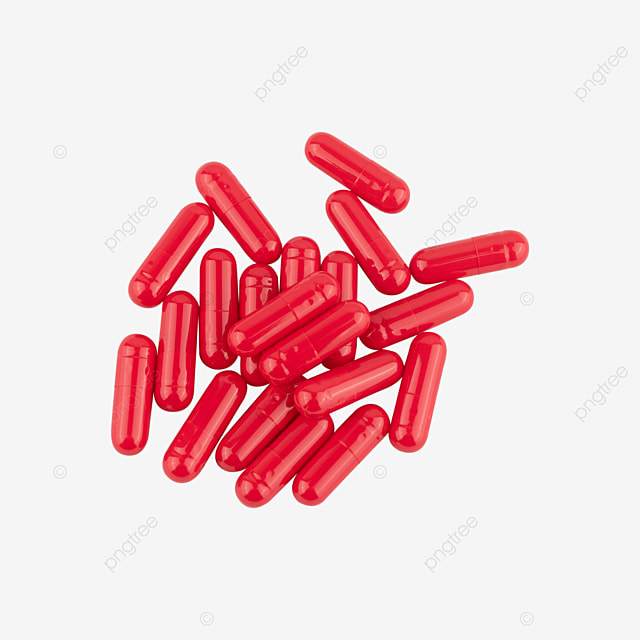 Scattered Pure Red Pill Capsules, Capsule, Drug, Disease PNG and Clipart