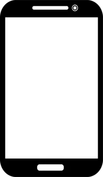 black and white phone vector, Phone, Mobile, Black And White PNG and Vector