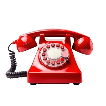 old red phone png, Red, Traditional, Voice PNG Image and Clipart