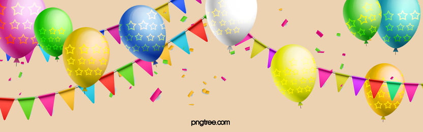 happy birthday background, Balloon, Colored, Ribbon Background image