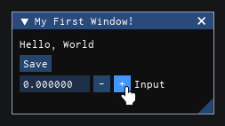 Sample Display Output