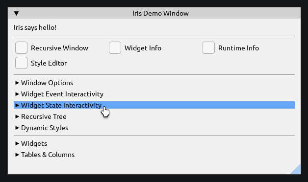 Sample Display Output