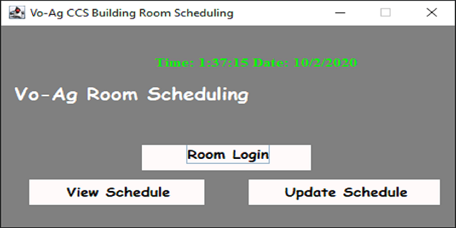 Vo-Ag-Room-Scheduling