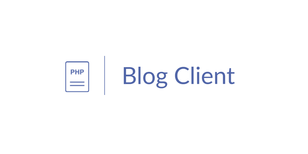 php-blog-client